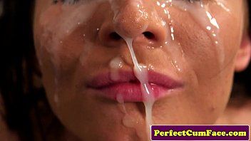 play He ejaculated a lot of freedom on her face and drowned her in freedom