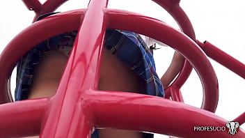 play Xxx hardcore with a village girl who just finished her college classes and arrived home to