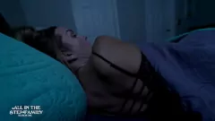 play Curvy MILF Kymber Leigh ayuda a su hijastro a superar el temor del trueno con una intensa sesión de sexo