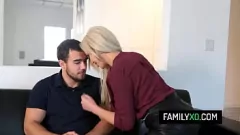 play Busty Blonde Nina Elle Can't Resist Step-Son's Big Dick