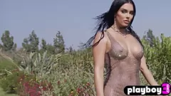 play Big Tits all'aperto Milf Kaitlynn Anderson Sexy Solo Striptease